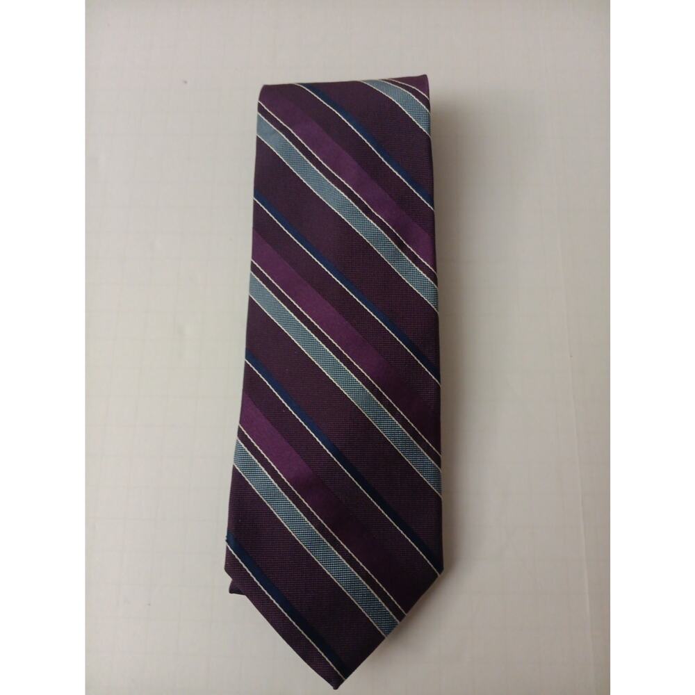 Brooks Brothers Makers And Merchants Mens Tie Purple Striped